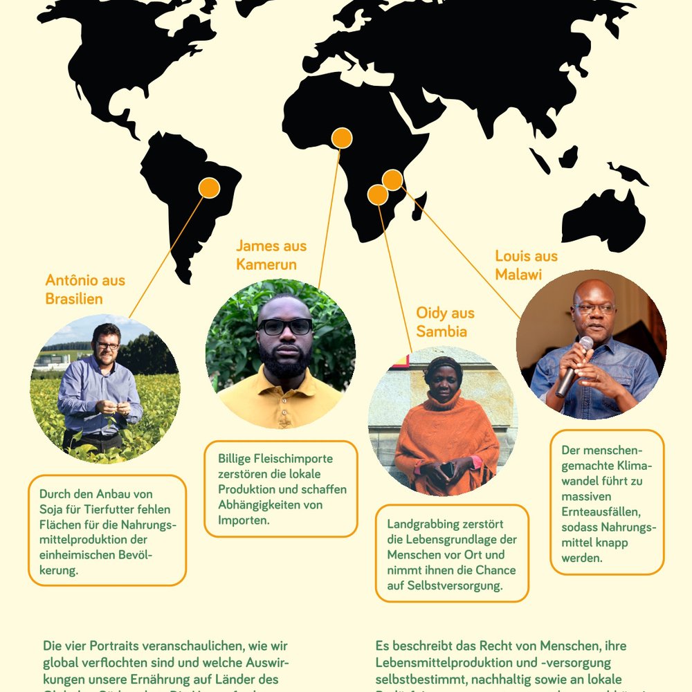 Übersichtsbanner in Detail der Ausstellung