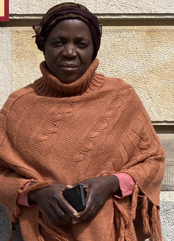 Eine Frau aus Sambia