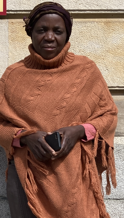 Eine Frau aus Sambia