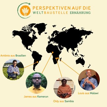 Übersichtskarte mit Interviewenden