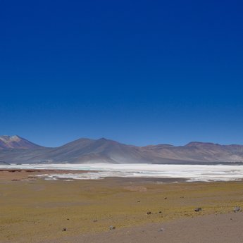 Landschaftsbild in der chilenischen Atacamawüste