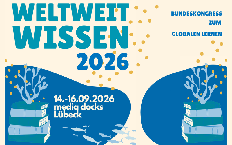 Werbeposter für den WeltWeitWissenKongress26