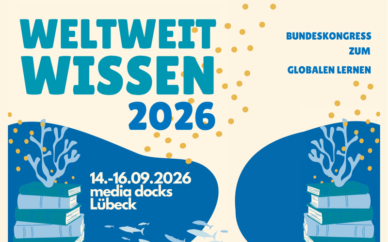 Werbeposter für den WeltWeitWissenKongress26